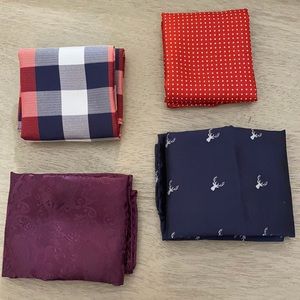 4 Pocket Squares